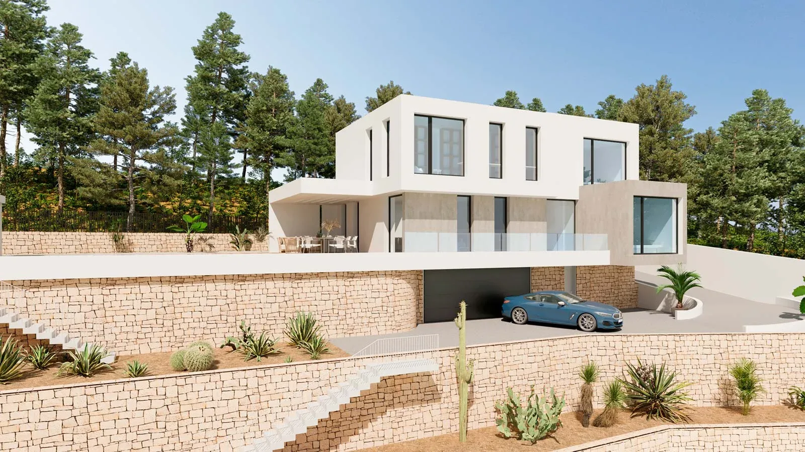 Casa Benitorafé: vivienda unifamiliar en Valencia. Vista 2.