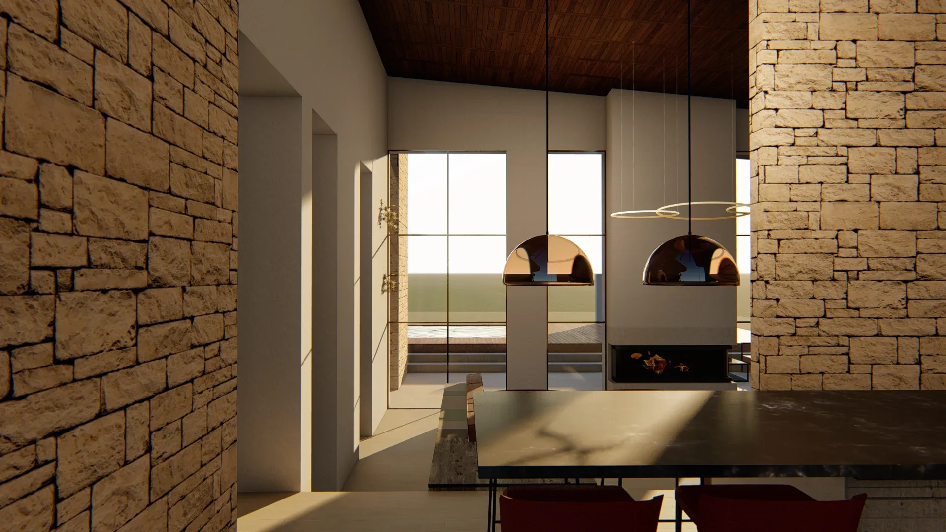 Vivienda MIG: vivienda unifamiliar en Valencia. Vista 5.