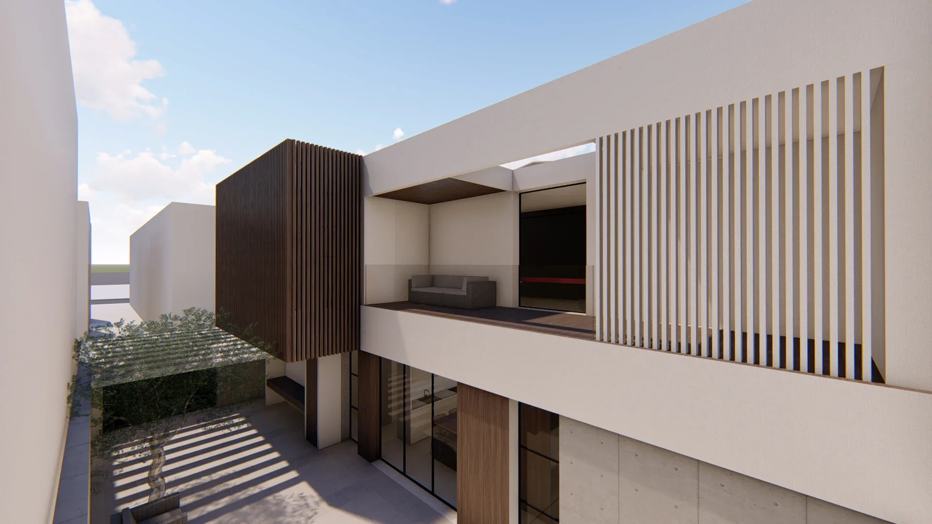 Vivienda MC: vivienda unifamiliar en Valencia. Vista 4.