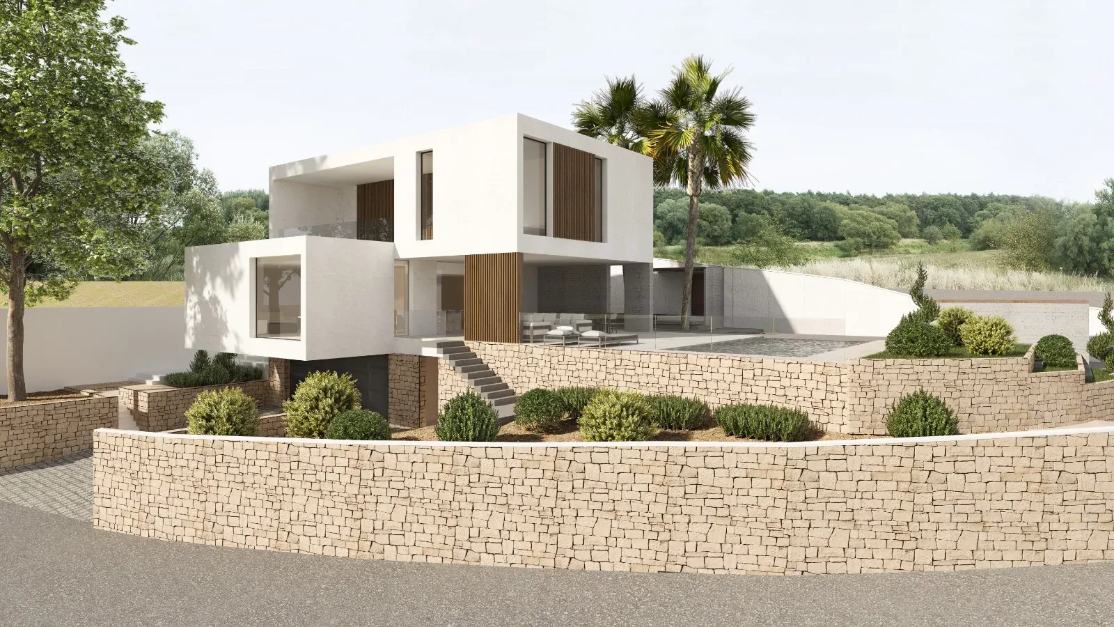Casa Benisol: vivienda unifamiliar en Valencia. Vista 2.