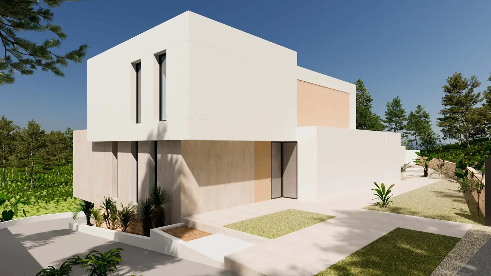 Casa Benitorafé: vivienda unifamiliar en Valencia. Vista 4.