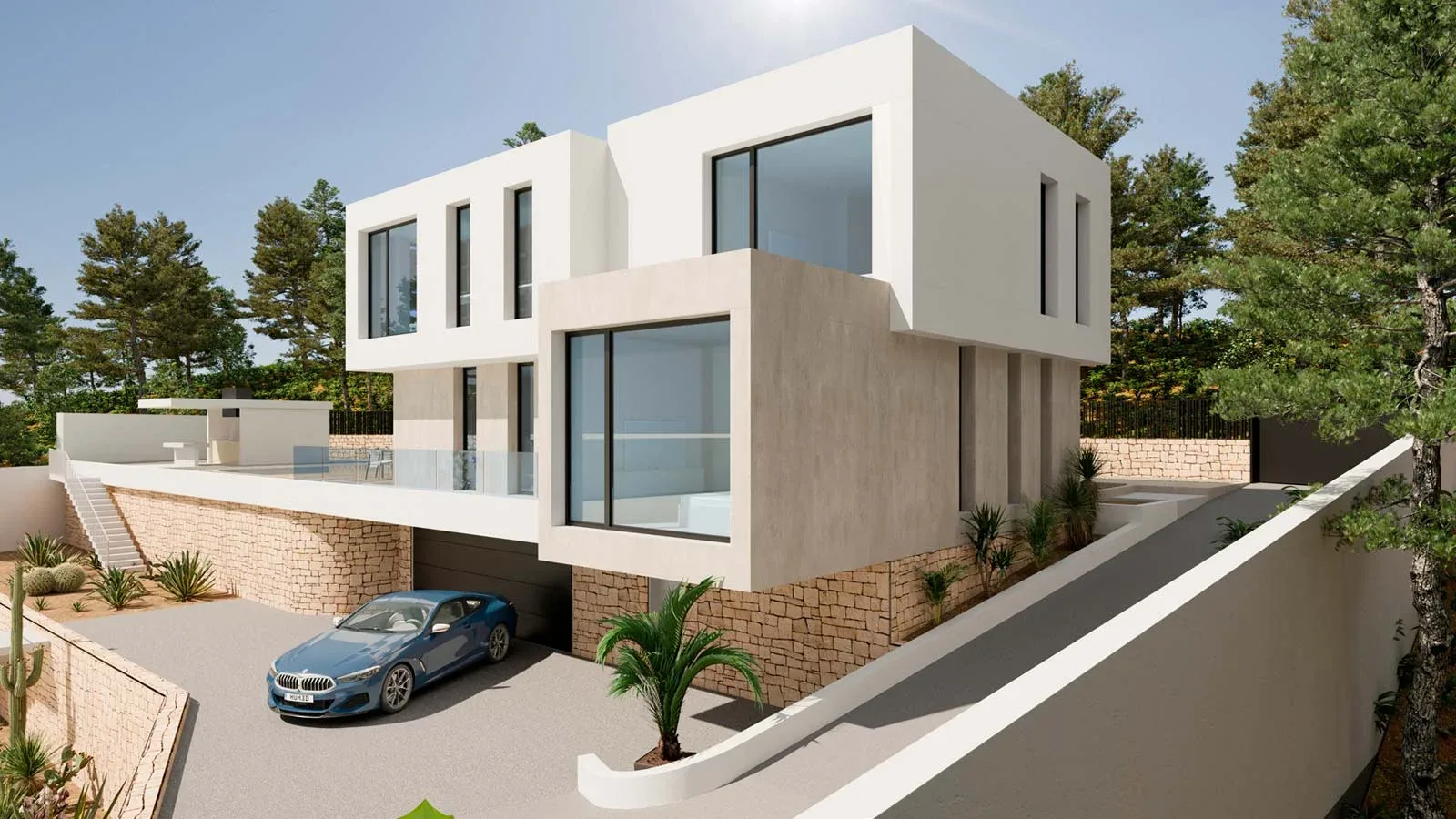 Casa Benitorafé: vivienda unifamiliar en Valencia. Vista 3.