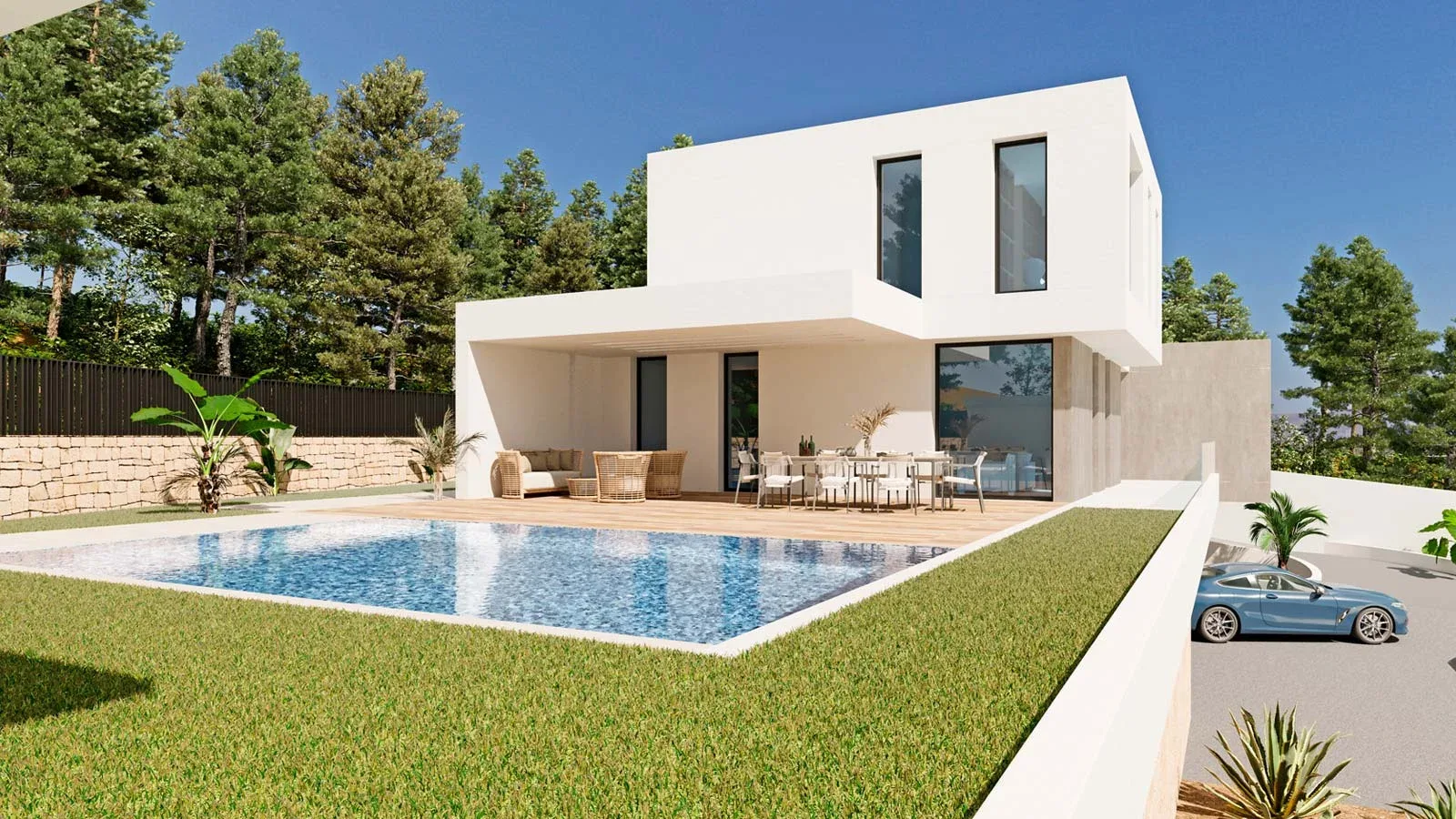 Casa Benitorafé: vivienda unifamiliar en Valencia. Vista 5.