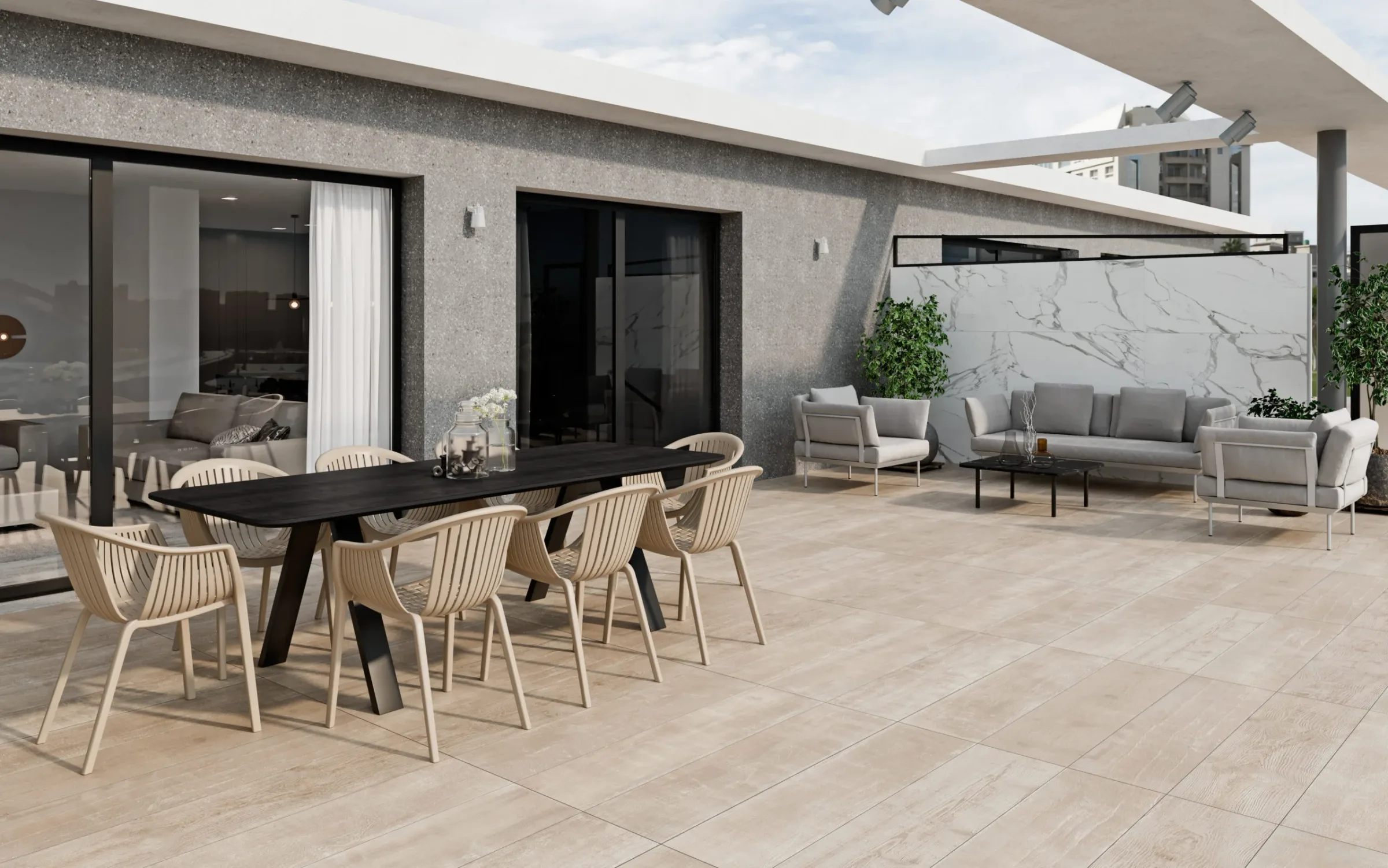 Proyecto Roxana: proyecto residencial en Valencia. Vista 2.