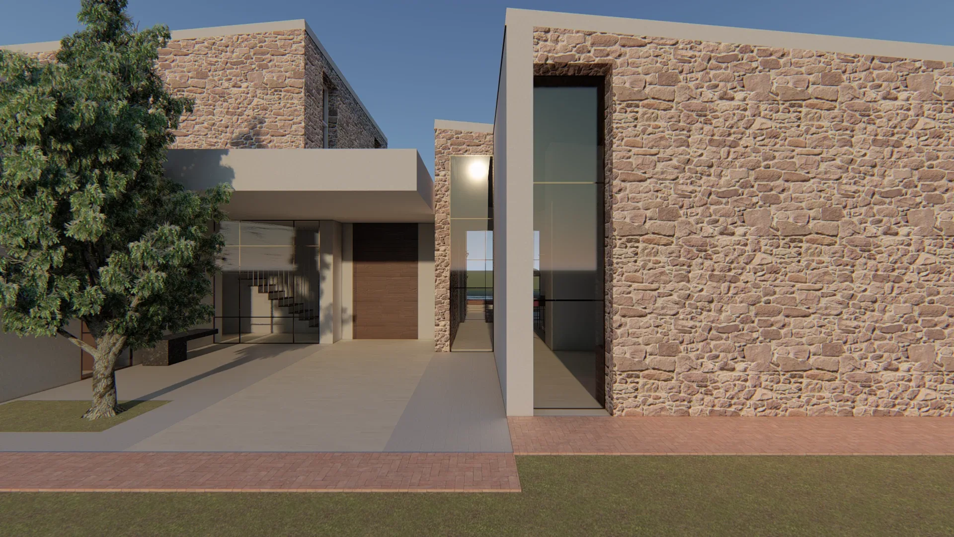 Vivienda MIG: vivienda unifamiliar en Valencia. Vista 1.